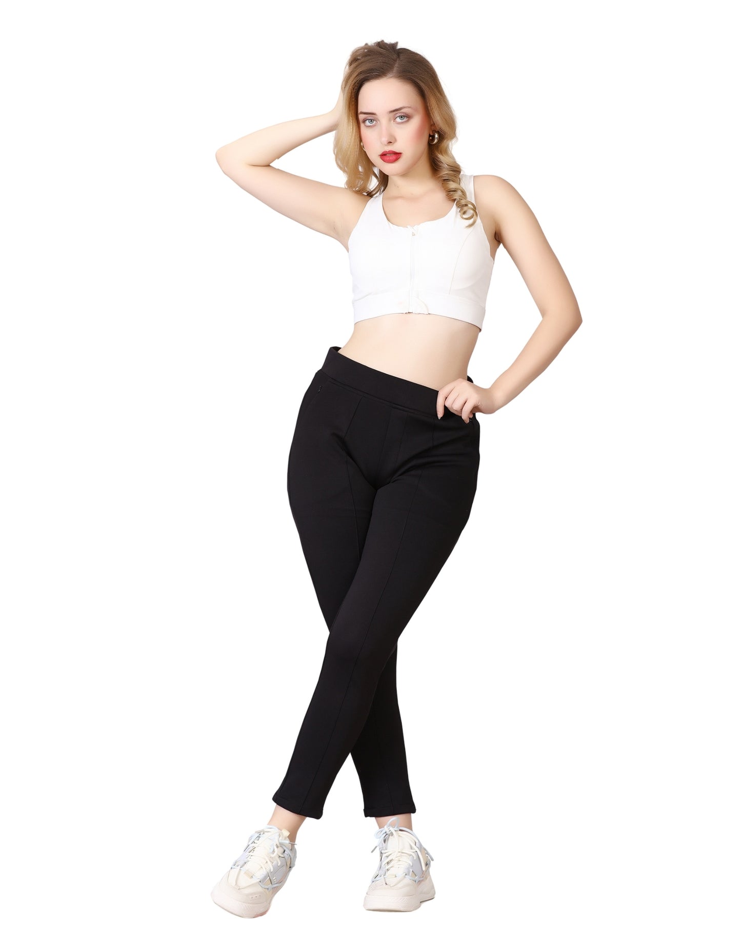 Momsee Active Fit Pants - Black