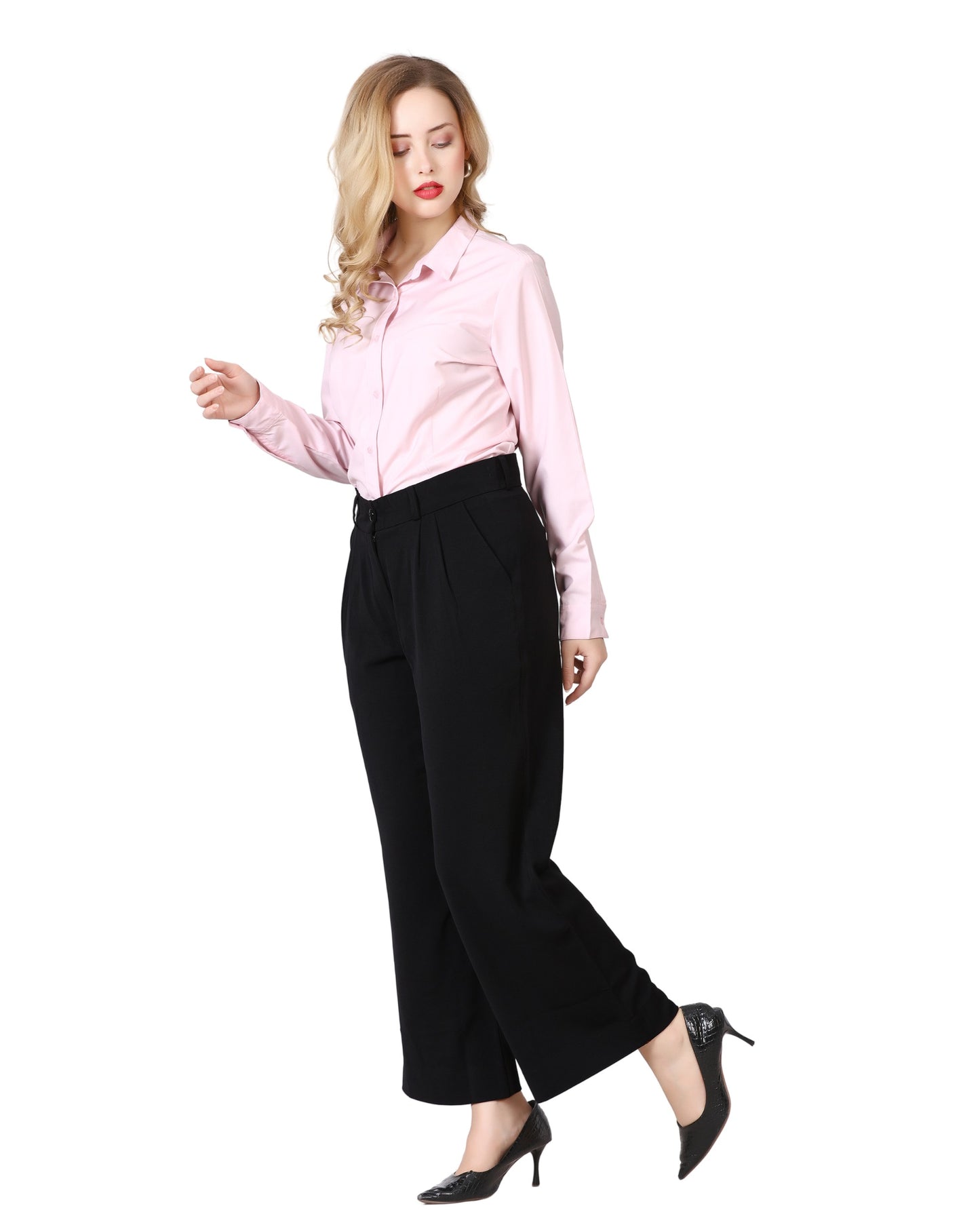 Momsee Elegant Fit Pants - Black