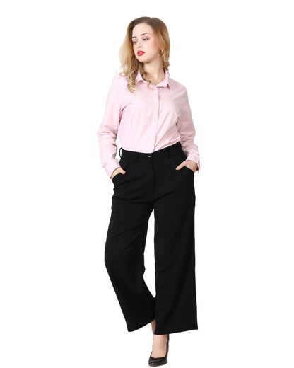 Momsee Elegant Fit Pants - Black