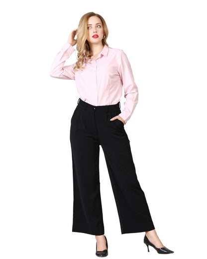 Momsee Elegant Fit Pants - Black