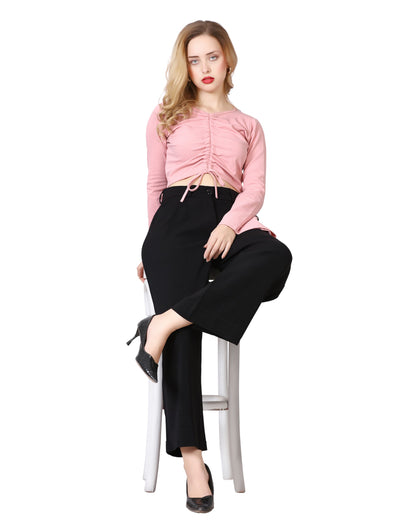 Momsee Elegant Fit Pants - Black