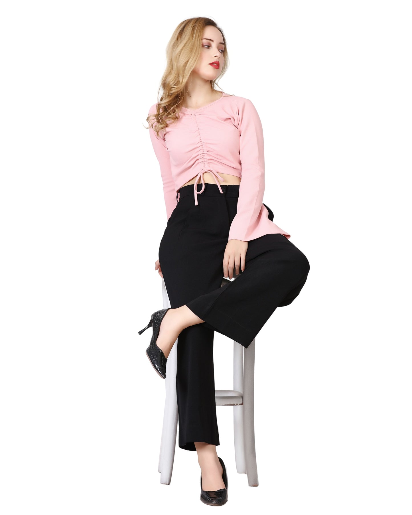Momsee Elegant Fit Pants - Black
