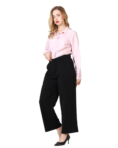 Momsee Elegant Fit Pants - Black