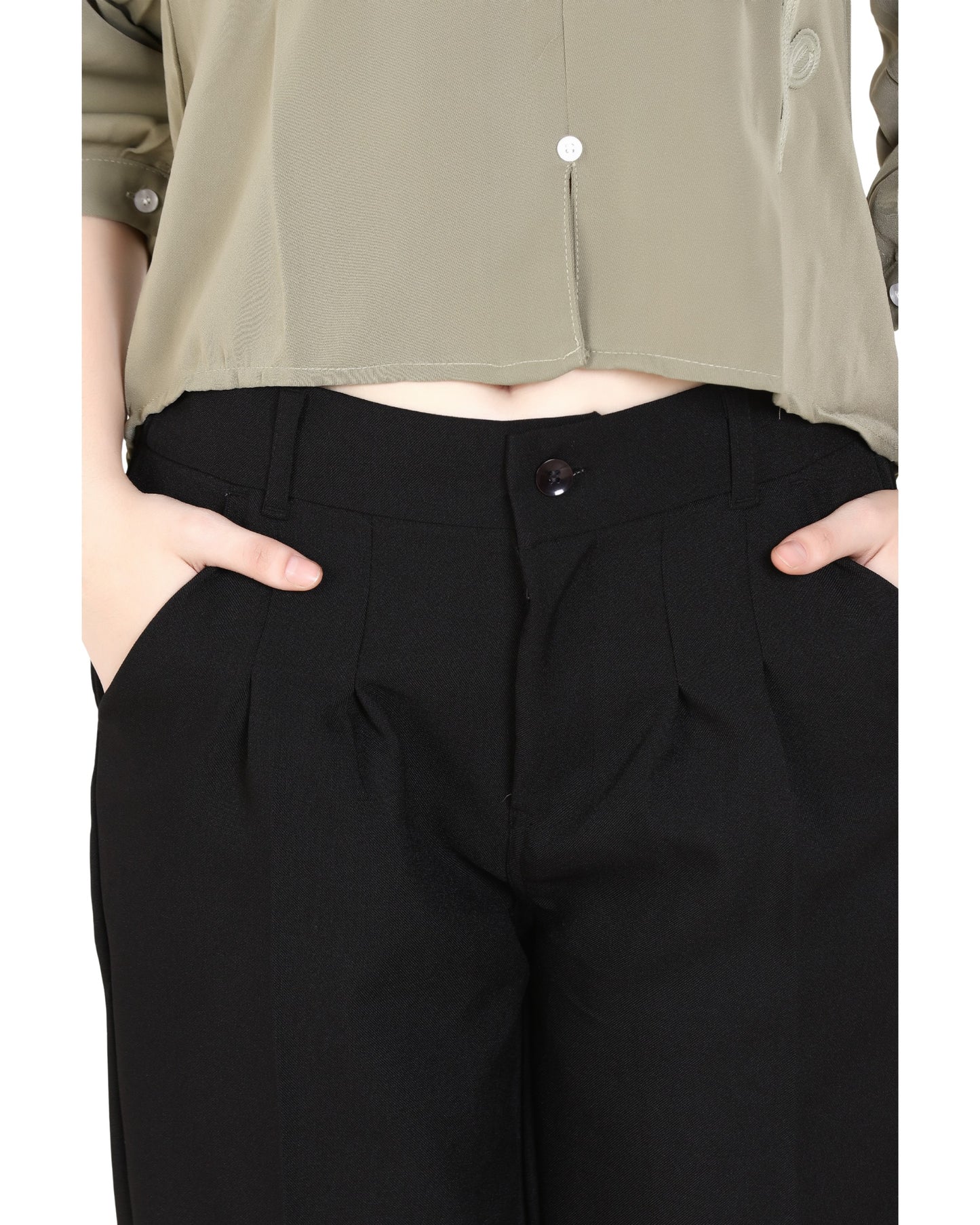 Momsee Prime Fit Pants - Black
