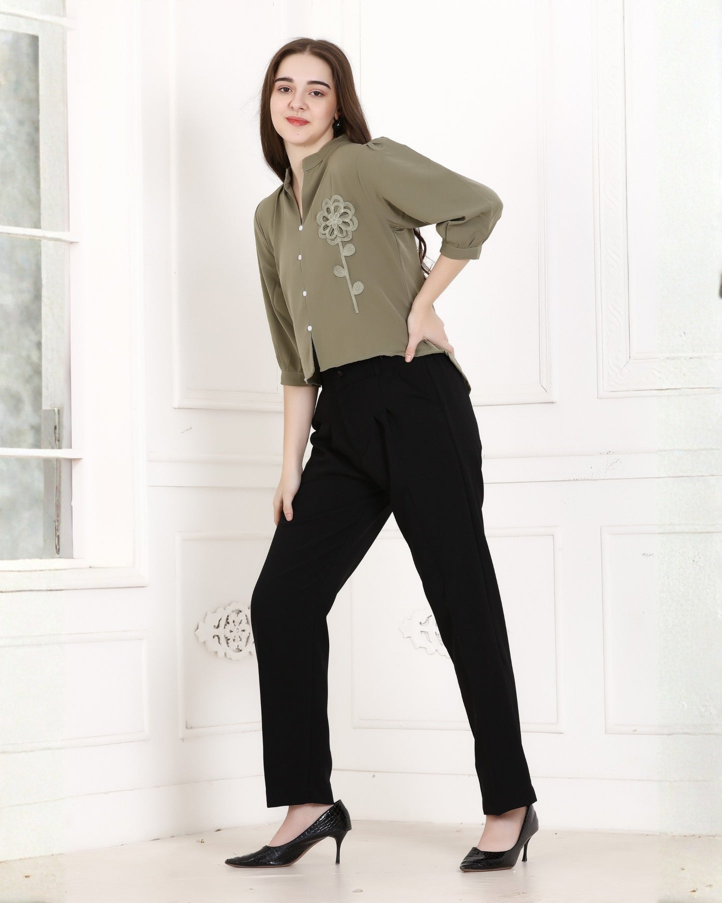 Momsee Prime Fit Pants - Black