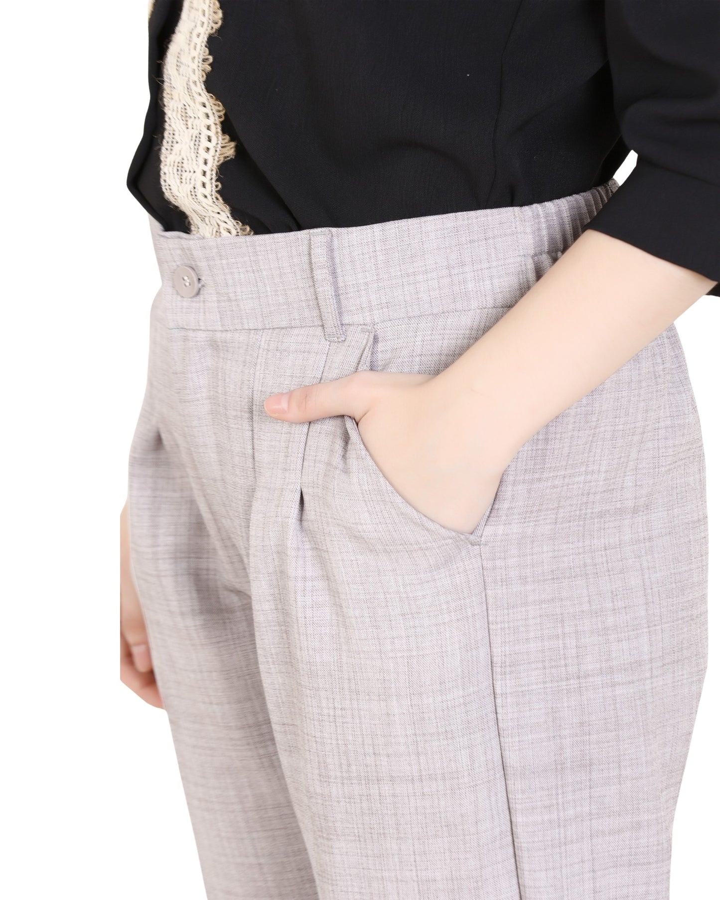 Momsee Prime Fit Pants - Cement