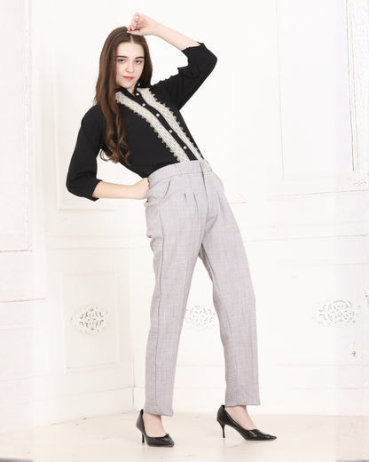 Momsee Prime Fit Pants - Cement
