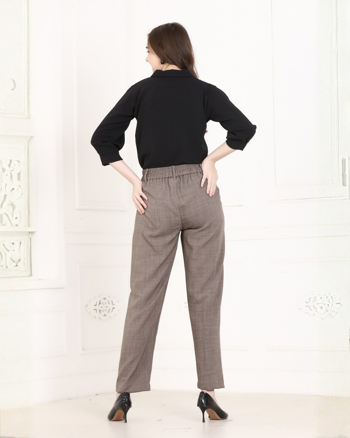 Momsee Prime Fit Pants - Dark Fone