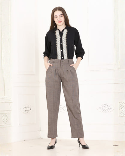 Momsee Prime Fit Pants - Dark Fone