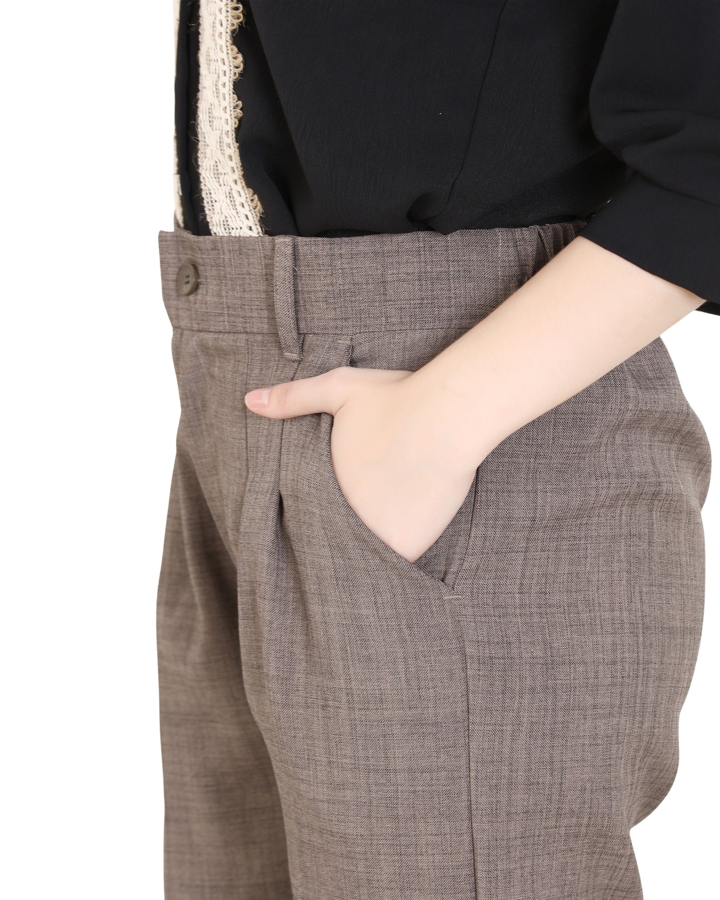 Momsee Prime Fit Pants - Dark Fone