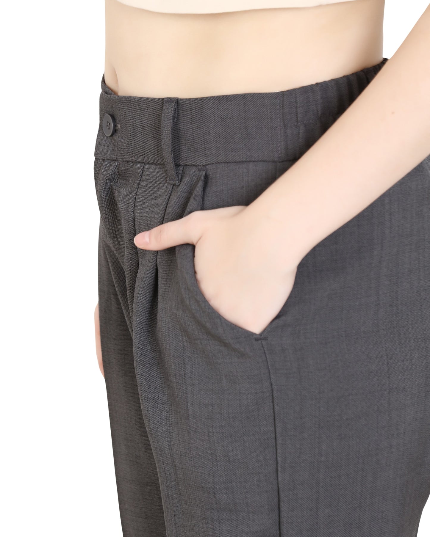 Momsee Prime Fit Pants - Dark Grey