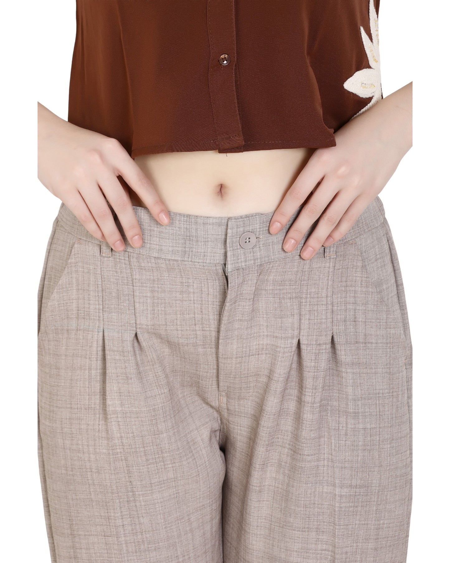 Momsee Prime Fit Pants - LT Grey