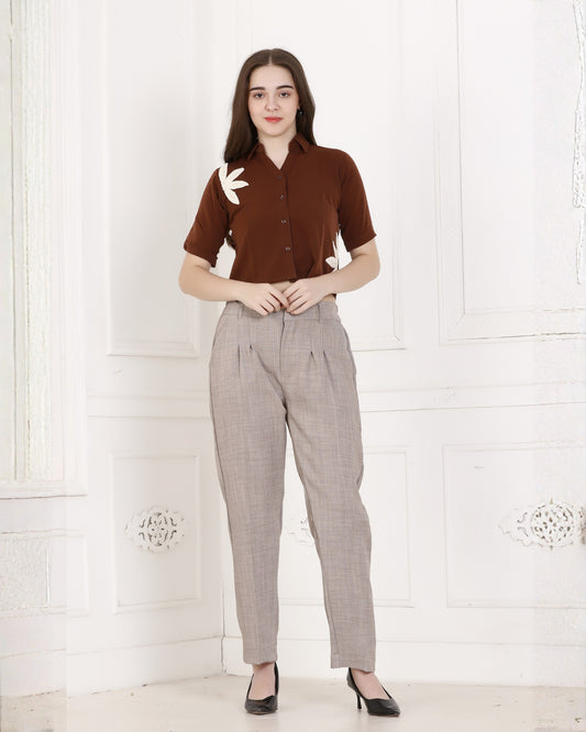 Momsee Prime Fit Pants - LT Grey
