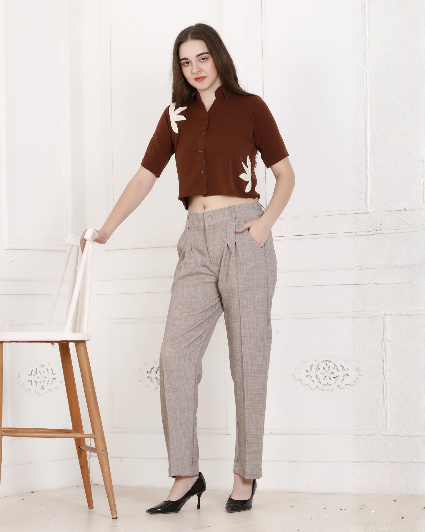 Momsee Prime Fit Pants - LT Grey