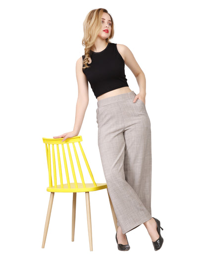 Momsee Relaxed Fit Pants - Beige