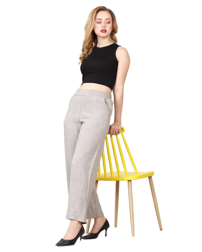Momsee Relaxed Fit Pants - Beige