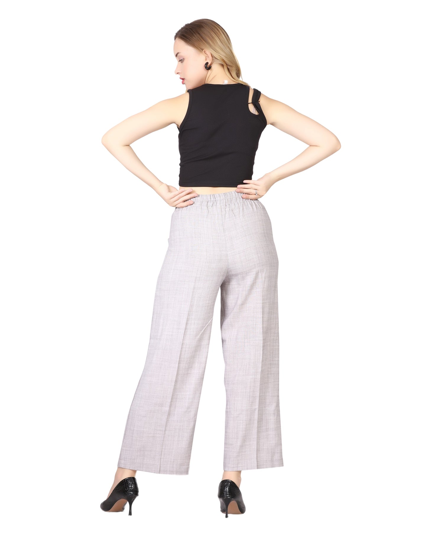 Momsee Relaxed Fit Pants - Cement