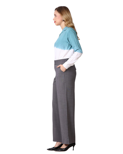 Momsee Relaxed Fit Pants - Charcole Grey