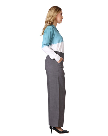 Momsee Relaxed Fit Pants - Charcole Grey