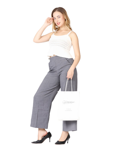 Momsee Relaxed Fit Pants - LT Grey