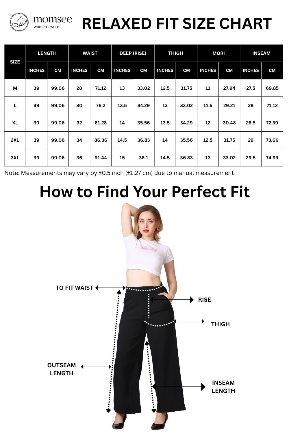 Momsee Relaxed Fit Pants - Coffee Brown