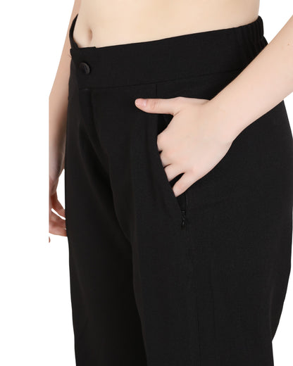 Momsee Smart Fit Pants - Black