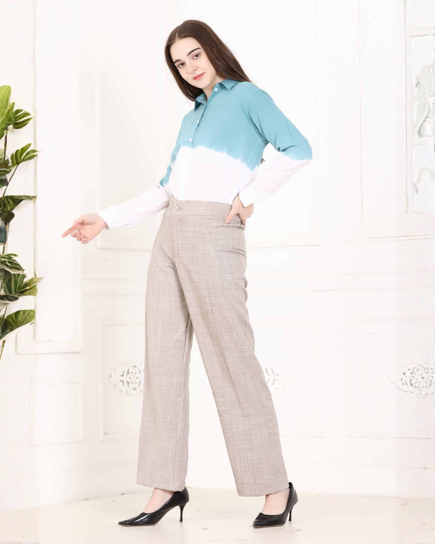 Momsee Smart Fit Pants - Cement