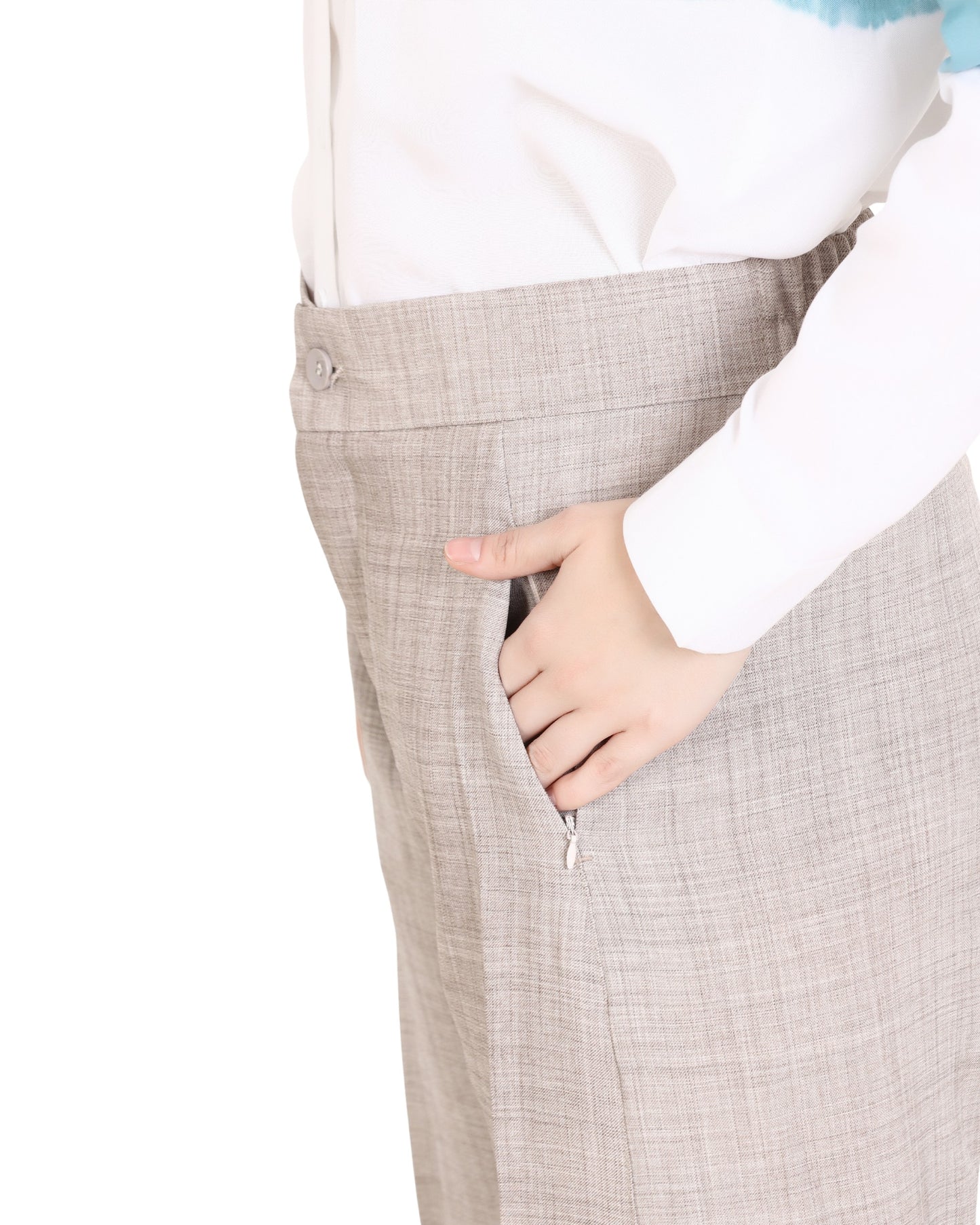 Momsee Smart Fit Pants - Cement
