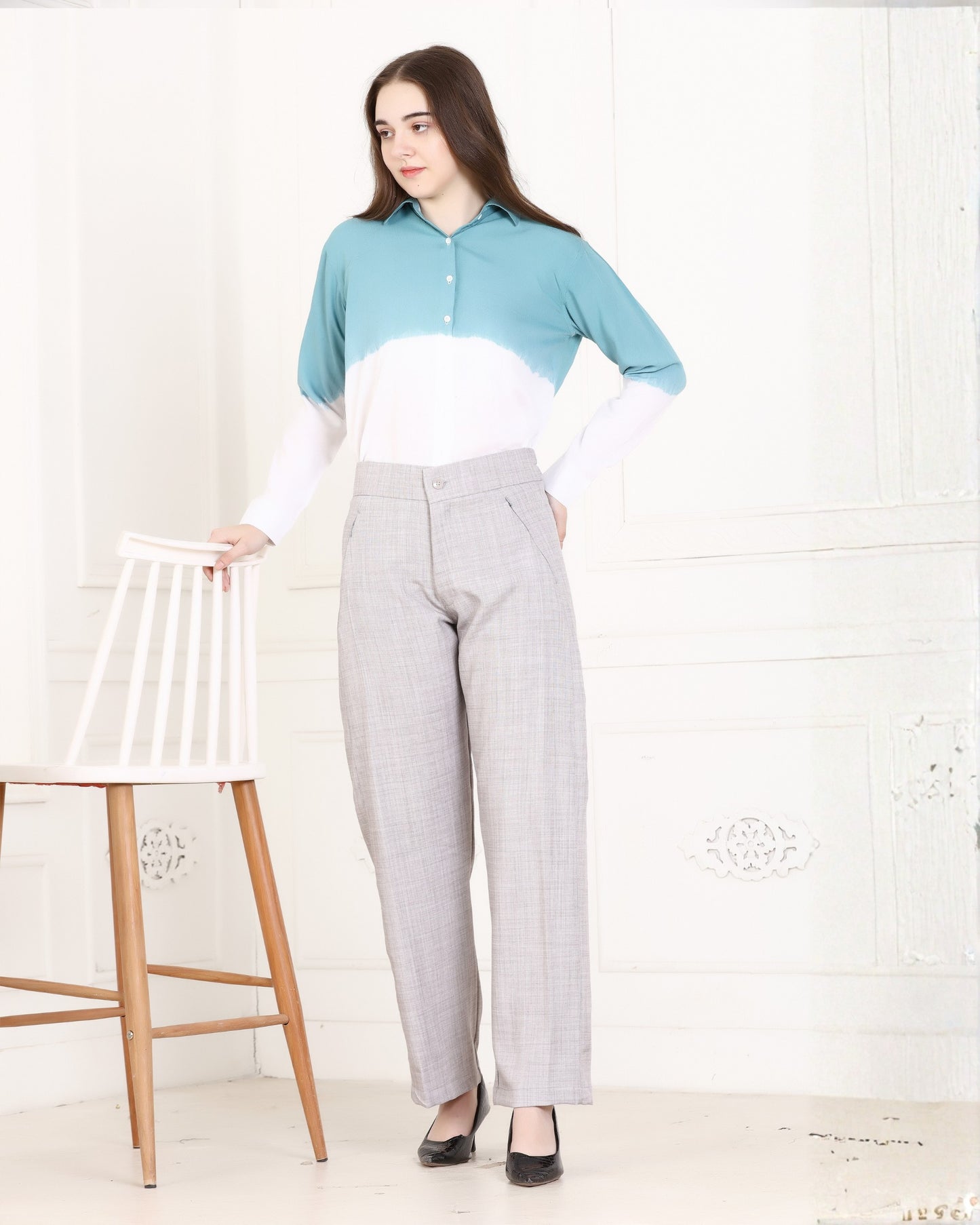 Momsee Smart Fit Pants - LT Grey