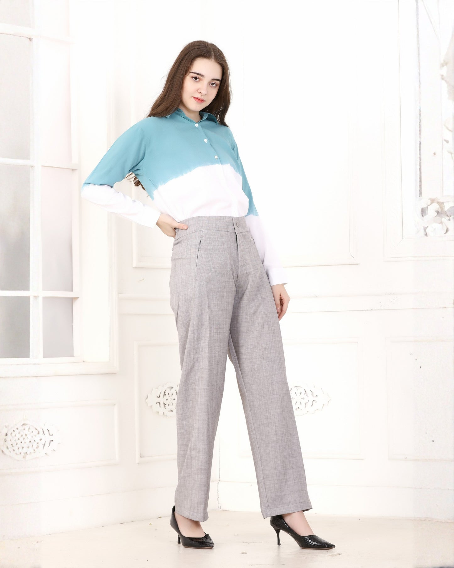 Momsee Smart Fit Pants - LT Grey