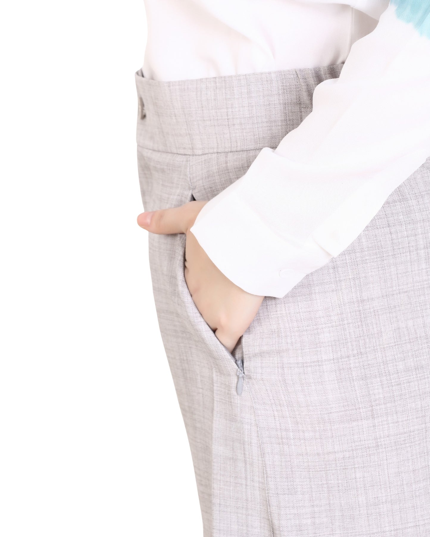 Momsee Smart Fit Pants - LT Grey