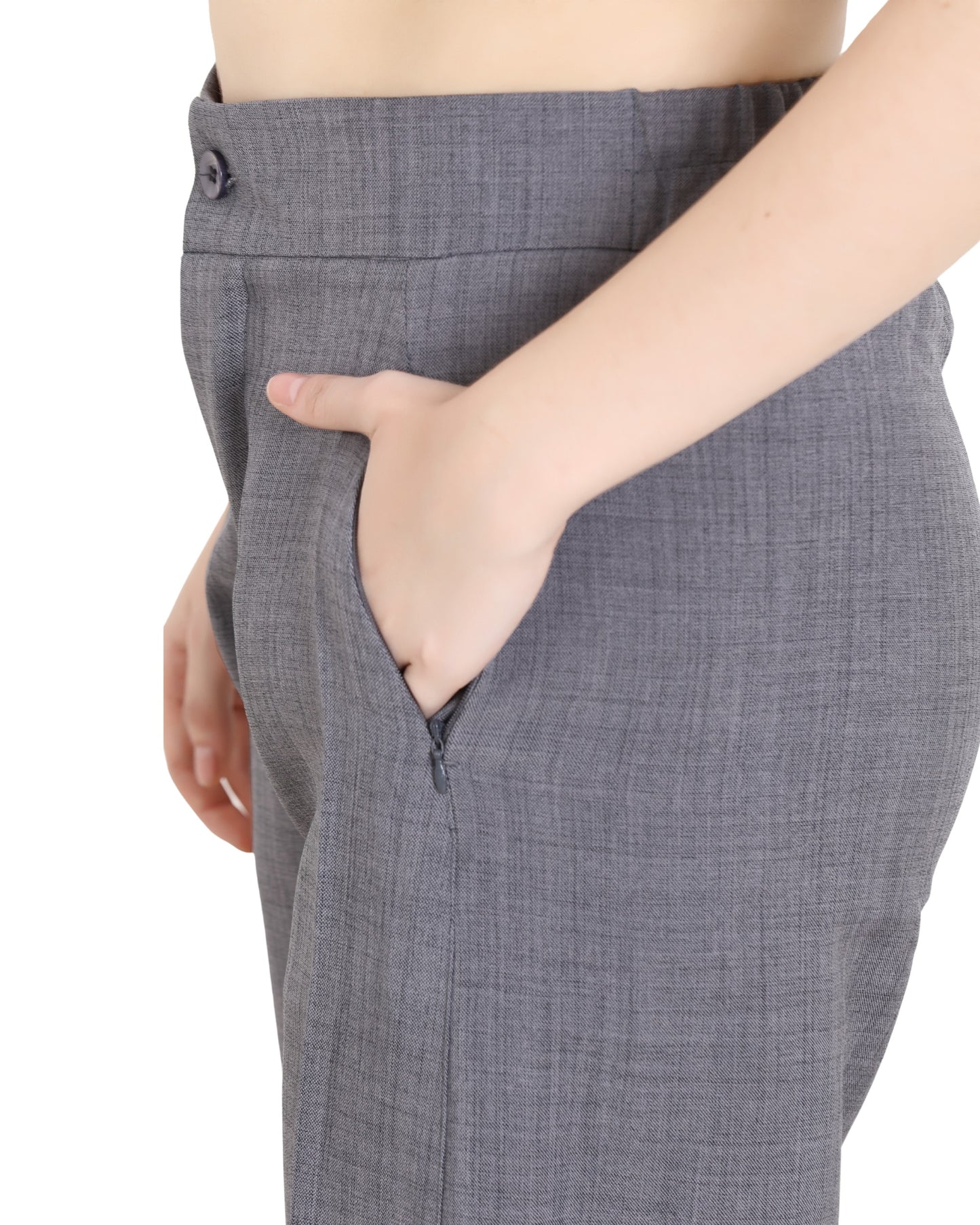 Momsee Smart Fit Pants - Steel Grey