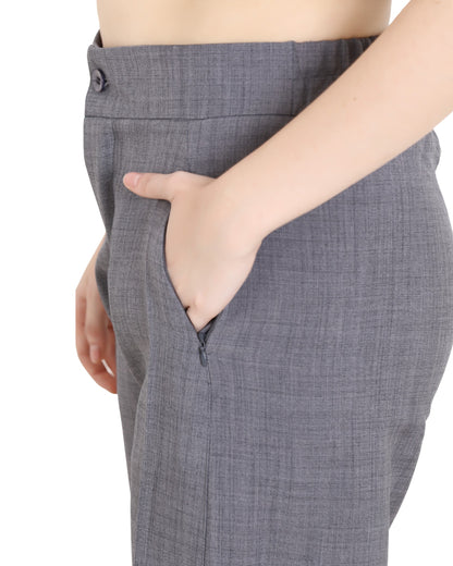 Momsee Smart Fit Pants - Steel Grey