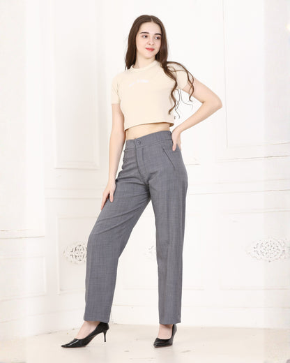 Momsee Smart Fit Pants - Steel Grey