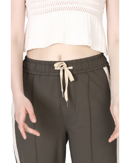 Momsee Track Fit Pants - Dusty Olive