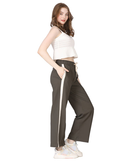 Momsee Track Fit Pants - Dusty Olive