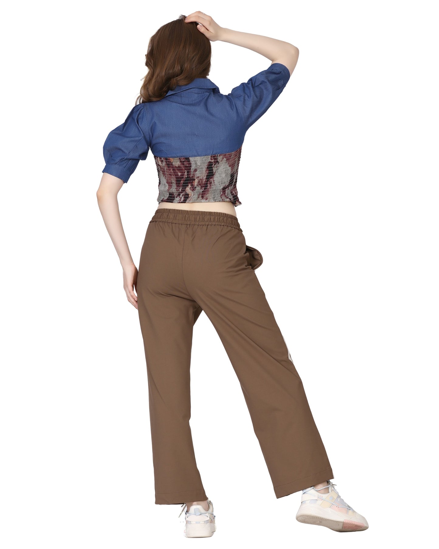 Momsee Track Fit Pants - Sand Beige