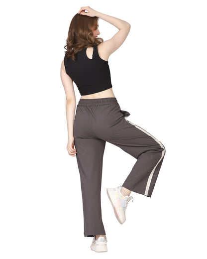 Momsee Track Fit Pants - Smoke Grey