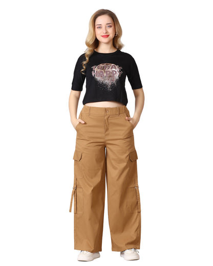 Momsee Urban Cargo Pants - Camel