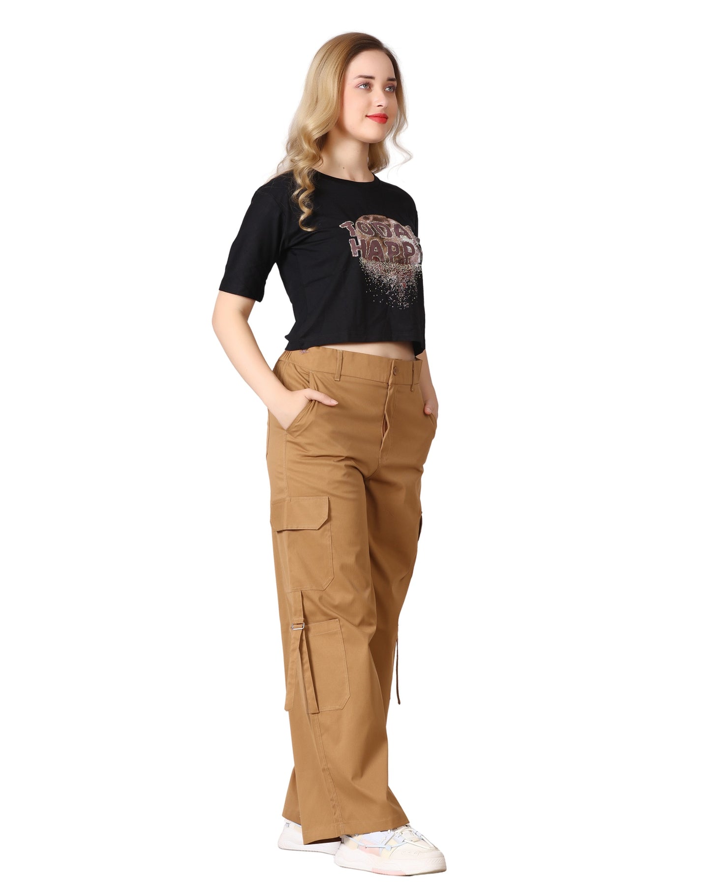 Momsee Urban Cargo Pants - Camel