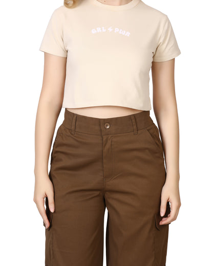 Momsee Urban Cargo Pants - Khaki Brown