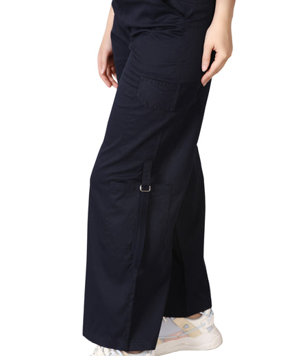 Momsee Urban Cargo Pants - Navy Blue