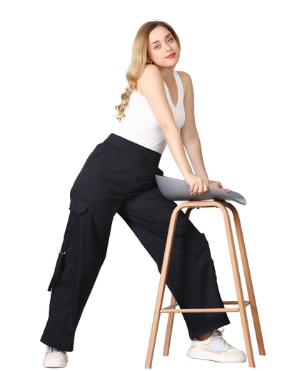 Momsee Urban Cargo Pants - Slat Grey