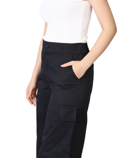 Momsee Urban Cargo Pants - Slat Grey