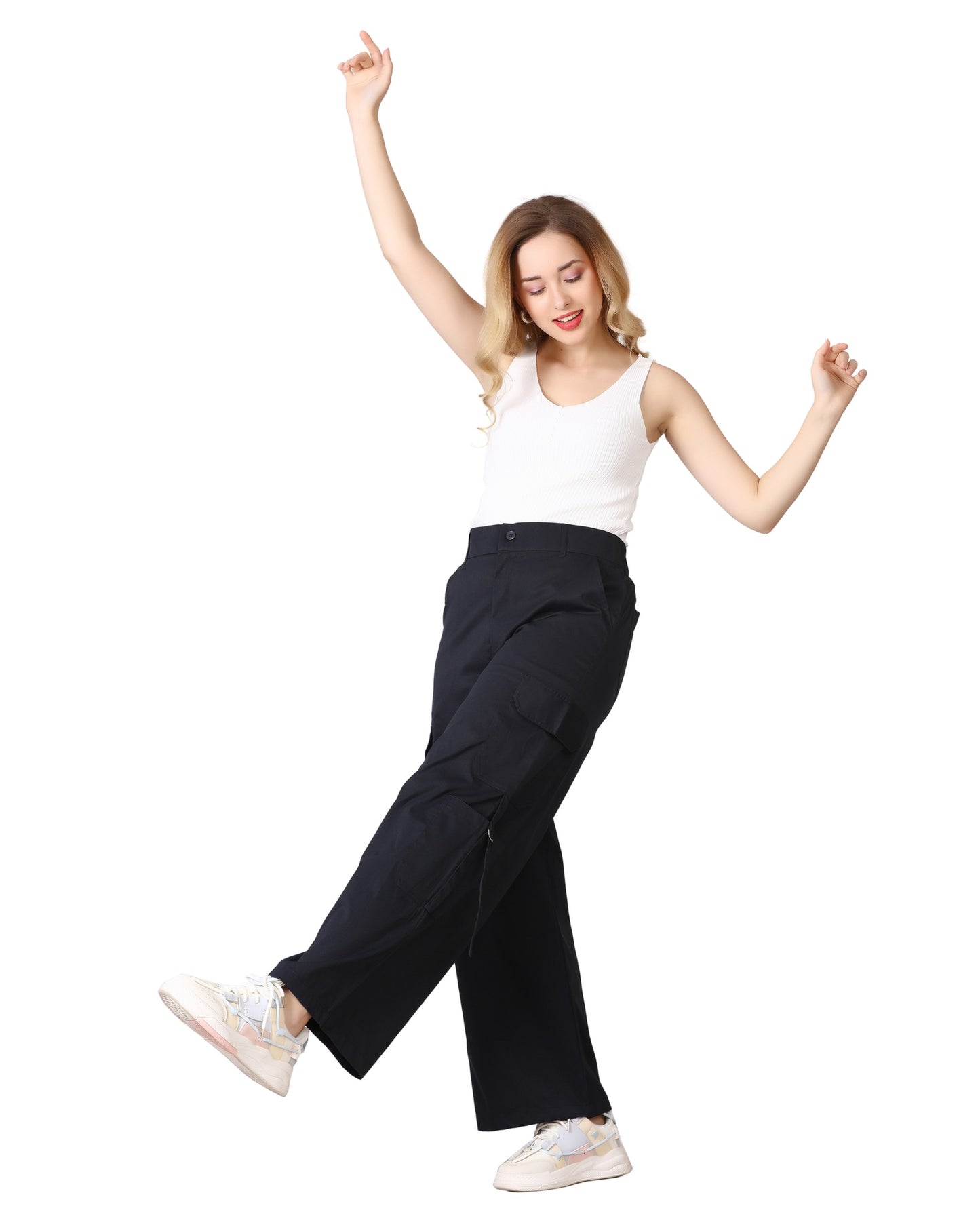Momsee Urban Cargo Pants - Slat Grey