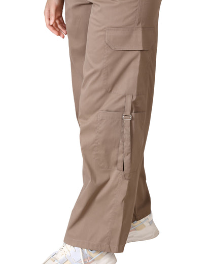 Momsee Urban Cargo Pants - Stone Beige