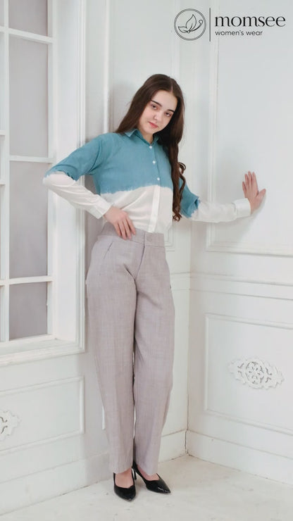Momsee Smart Fit Pants - LT Grey