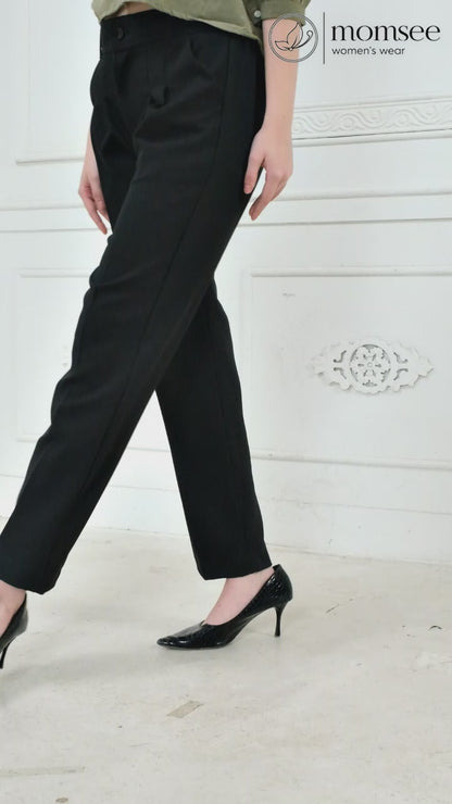 Momsee Prime Fit Pants - Black