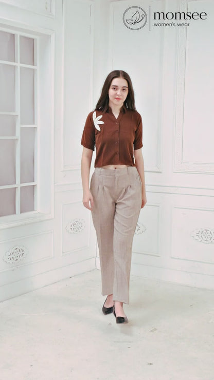 Momsee Prime Fit Pants - LT Grey