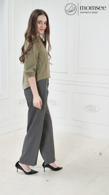 Momsee Smart Fit Pants - Dark Grey